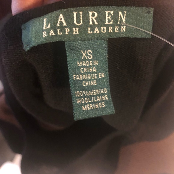 Lauren Ralph Lauren black brown dress size xs - Picture 4 of 4